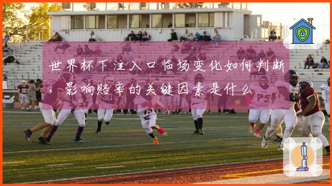 世界杯下注入口临场变化如何判断，影响赔率的关键因素是什么